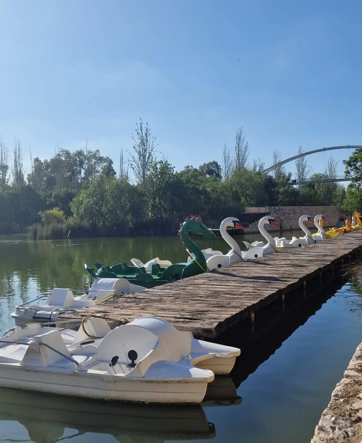 Parque de Cabecera, en el inicio del Jardín del Turia