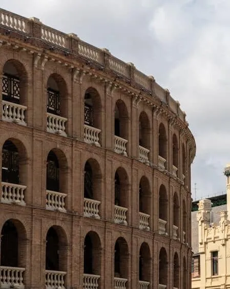 Intérieur de l'arène de Valence