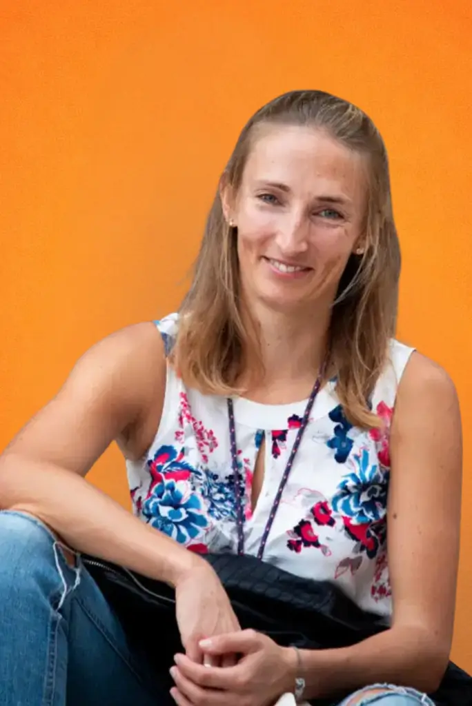 Monika Pelinska, del equipo de guías de Valencia&Go