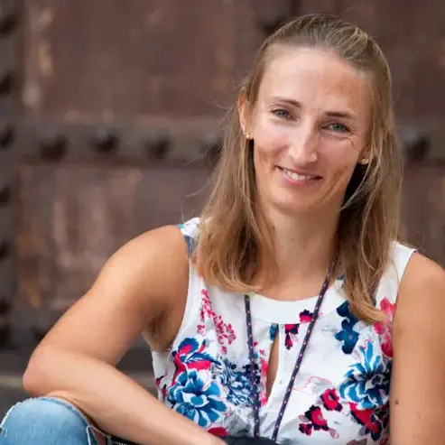 Monika Pelinska, del equipo de guías de Valencia&Go