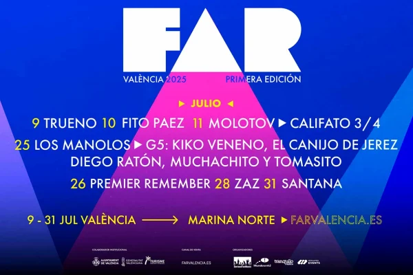 Concierto en directo del Festival FAR de Valencia