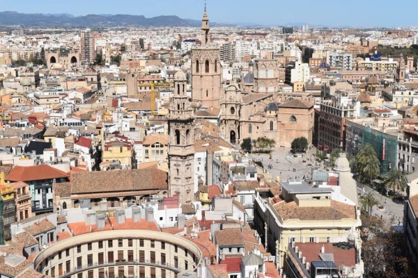 Centro histórico en el tour privado por Valencia