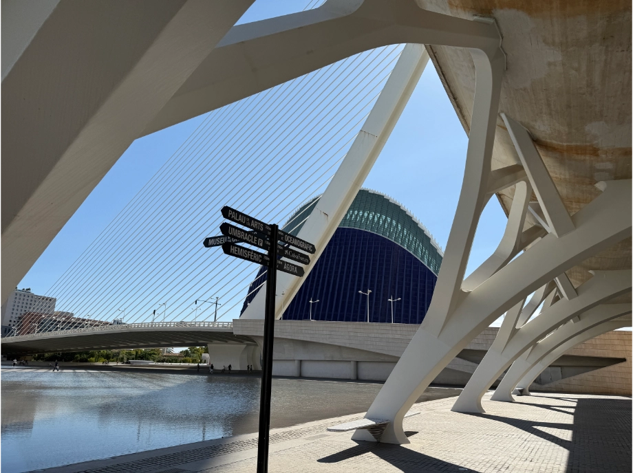 Arquitectura de la Ciudad de las Artes y las Ciencias de Valencia