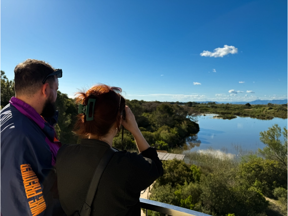 Pareja en la Albufera