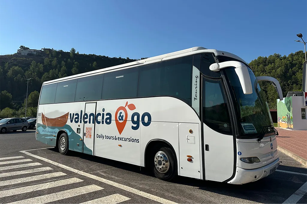Autobús de Valencia&Go para grupos grandes